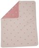 Schmusedecke Herzchen 70x90 cm rosa Baumwolle/ Flanell Bild 3