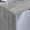 vidaXL Wandtisch Graues Sonoma 60 x 45 x 30 cm Holzwerkstoff 891389 Bild 4