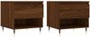 vidaXL Couchtische 2 Stk. Braun Eichen-Optik 50x46x50 cm Holzwerkstoff 830907 Bild 2
