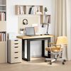 vidaXL Schreibtisch NOAIN U-Form-Beine 120x50x75 cm Massivholz Kiefer 4100041 Bild 2