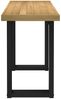 vidaXL Schreibtisch NOAIN U-Form-Beine 120x50x75 cm Massivholz Kiefer 4100041 Bild 4