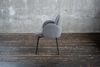 KAWOLA Stuhl DEON Esszimmerstuhl Stoff grau 84 x 62 x 59 cm Bild 4