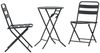 vidaXL Garten Bistro Set 3 pcs Anthrazit Stahl 42010316 Bild 2