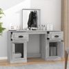 vidaXL Schminktisch, Holzwerkstoff grau Sonoma, 130 x 50 x 132,5 cm Bild 4