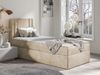 Boxspringbett 'Harlon Mini' links, beige, 90x200 cm Bild 2
