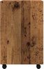 vidaXL Schrank mit Rollen Altholz-Optik 33x38x60 cm Holzwerkstoff 856562 Bild 5