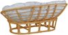 MiaMöbel Sofa Rattan, aus Rattangeflecht Honig Bild 3