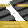 Wandpaneele Akustikpaneel Schwarz 8 Stück Vicco Bild 4