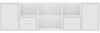 vidaXL Eckregal Weiß 160x40x45 cm Holzwerkstoff 3307819 Bild 4