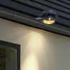 4er Set Solar-Dachrinnenleuchten, anthrazit, L 16 cm Bild 5