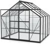 Vitavia 'Mars 6700' Gewächshaus, Aluminium, Schwarz, 3 mm ESG, 6,7 m² Bild 2