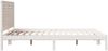 vidaXL Massivholzbett Extra Lang ohne Matratze Weiß 140x220 cm 3309314 Bild 5