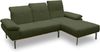 DOMO. collection Ecksofa 100010, Couch in L-Form mit Kopfstützenverstellung und verstellbare Armlehnen, Sofa, Polsterecke, Eckcouch, Polsterganitur 242 x 170 x 87 cm (BxTxH), grün Bild 3