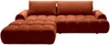 Vente-unique - FARNETA Sofa Stoff Rot - B 177 cm x H 86 cm x L 280 cm Bild 2