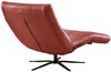 KAWOLA Relaxliege LETICIA motorisch mit Akku Leder rot 115 x 156 x 82 cm Bild 3