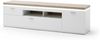 TV-Board >Chalki< in Weiß - 196x57x44cm (BxHxT) Bild 3