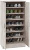 vidaXL Schuhschrank Betongrau 55x35x108 cm Holzwerkstoff 342666 Bild 4