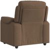 vidaXL Relaxsessel Braun Stoff 4015684 Bild 5