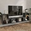 Modulares Möbelset Hustersurd 2-tlg. Anthrazit [en. casa] Bild 2
