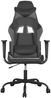 vidaXL Gaming-Stuhl mit Massagefunktion Schwarz und Grau Kunstleder 345403 Bild 3