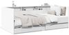 vidaXL Tagesbett mit Schubladen ohne Matratze Weiß 100x200 cm 3280839 Bild 2