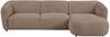 Home affaire Ecksofa OSTRUP Rundsofa, L-Form, Naturtöne, Boucle, Breite 280 cm, organische Form mit sanften Rundungen Bild 2