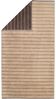 CAWÖ Duschtuch - C Balance, 80x150 cm, Walkfrottier, Baumwolle, Streifen Sand Bild 5