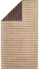 CAWÖ Duschtuch - C Balance, 80x150 cm, Walkfrottier, Baumwolle, Streifen Sand Bild 4