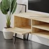 Decortie TV-Schrank Naive Moderner TV-Schrank Multimedia-Center,35,6 x 140 x 50,7 cm Bild 2