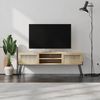 Decortie TV-Schrank Naive Moderner TV-Schrank Multimedia-Center,35,6 x 140 x 50,7 cm Bild 5