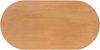 Esstisch oval Mango 220x100x76 natur lackiert / Marmor weiß BARCELONA #525 Bild 2