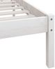 vidaXL Massivholzbett ohne Matratze Weiß 810108 Bild 5