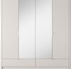 AX LIVING Modern Aufbewahrung Schrank Vespasia – Beige, 213 cm breit Bild 2
