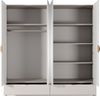 AX LIVING Modern Aufbewahrung Schrank Vespasia – Beige, 213 cm breit Bild 4