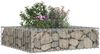 vidaXL Gabionen Hochbeet Silber 42033315 Bild 4