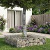 vidaXL Gabionen Hochbeet Silber 42033315 Bild 5