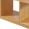 Bücherregal Gullspång Bambus 130x55x30cm Natur [en. casa] Bild 4