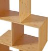 Bücherregal Gullspång Bambus 130x55x30cm Natur [en. casa] Bild 5