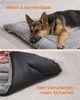 Feandrea Hundedecke, XXL, 120 x 75 cm, Haustierdecke für Hunde, Katzen, Hundesofa maschinenwaschbar, Hundesofa-Schutzdecke, taubengrau Bild 4