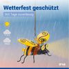 Maximex LED Gartenleuchte Modell Biene, Ein-/Ausschalter, LED fest integriert, Warmweiß, solarbetriebene Gartendekoration, leuchtet bis zu 8 Stunden Bild 4