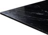 Esstisch 180x100x76 Marmor schwarz / Kreuzgestell Eisen schwarz BARCELONA #411 Bild 4