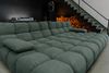 KAWOLA Big Sofa VIVIEN Feincord grün 85 x 178 x 296 cm Bild 5