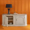 Signature Sideboard aus patiniertem Massivkiefernholz L195 cm - JOSEPHINE - Helles Holz Bild 3