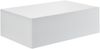 Nachtschrank Elverum 46x30x15 cm mit Schublade Weiß Matt en. casa Bild 4