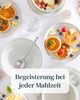 PURE LIVING INTERIOR DESIGN Geschirr-Set Steingut Geschirrset 6 Personen Ibiza 24 tlg. TESTSIEGER, Traumhaftes (24-tlg), 6 Personen, Steingut, Mediterrane Handwerksoptik, Reaktive Glasur – jedes Stück einzigartig… Bild 3