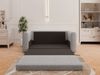 Homesy Schlafsofa Arelis – Moderne 2-Sitzer Sofa mit Bettfunktion, Bestseller, Platzsparendes Sofa mit Gästebettfunktion Bild 3