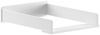 BILLY Babyzimmer-Set, best. aus Kommode, Wickelaufsatz, Babybett 60x120 cm u. Kleiderschrank 3-trg, MDF Satin Weiß lackiert Bild 4