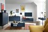 Selsey ‘Monne’ Couchtisch, blau Vintage, 46 x 68 x 104 cm Bild 2