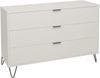 Kommode Erna 119x45x82 Kreidegrau matt Lack 14715-D Bild 2