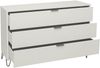 Kommode Erna 119x45x82 Kreidegrau matt Lack 14715-D Bild 3